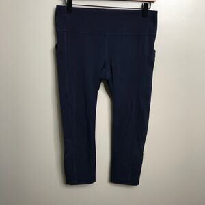 Lululemon Pace Rival Crop Full On Luxtreme Leggings Women's Size 8